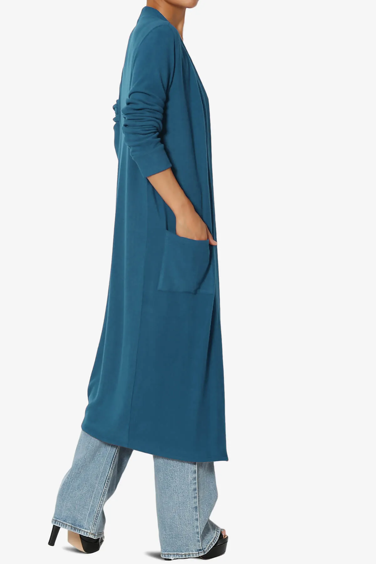 Noelle Extra Long Duster Knit Cardigan