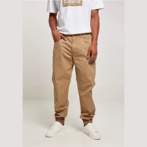 Nohavice jogger Southpole Script Twill Pants Warmsand