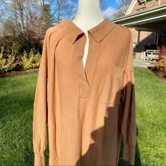 NWOT Free People Dana Cashmere Maxi Dress in Clove