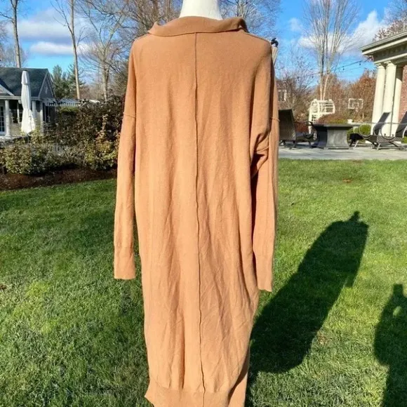 NWOT Free People Dana Cashmere Maxi Dress in Clove