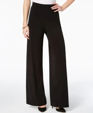 Ny Collection Womens Petites Wide Leg Pull On Palazzo Pants PQIP0025
