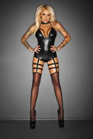 Outrageous Bodysuit with Garter Belt