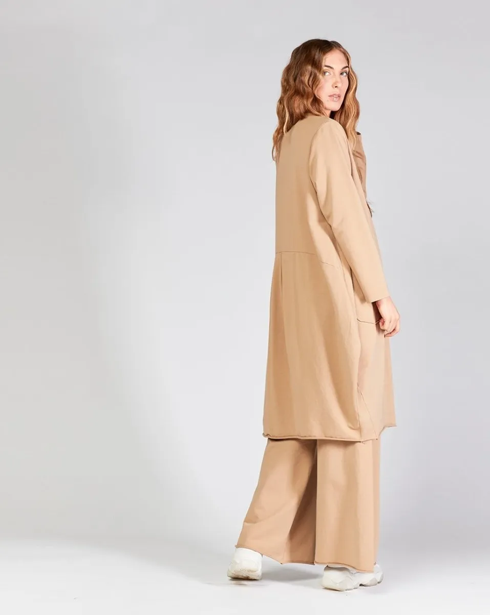 Oversize Pockets Cardigan
