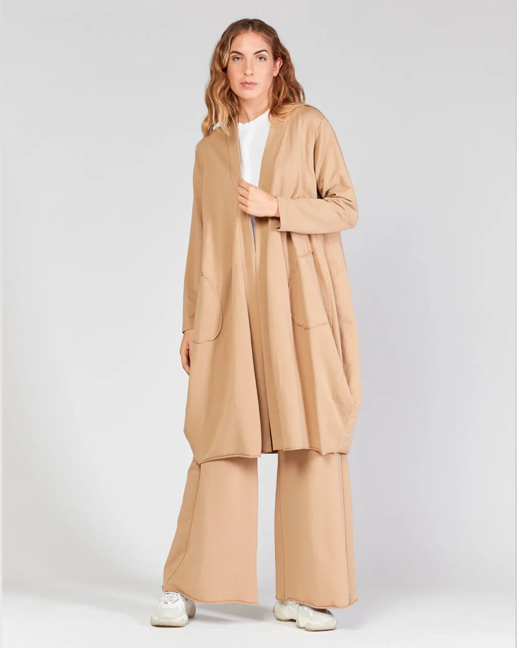 Oversize Pockets Cardigan