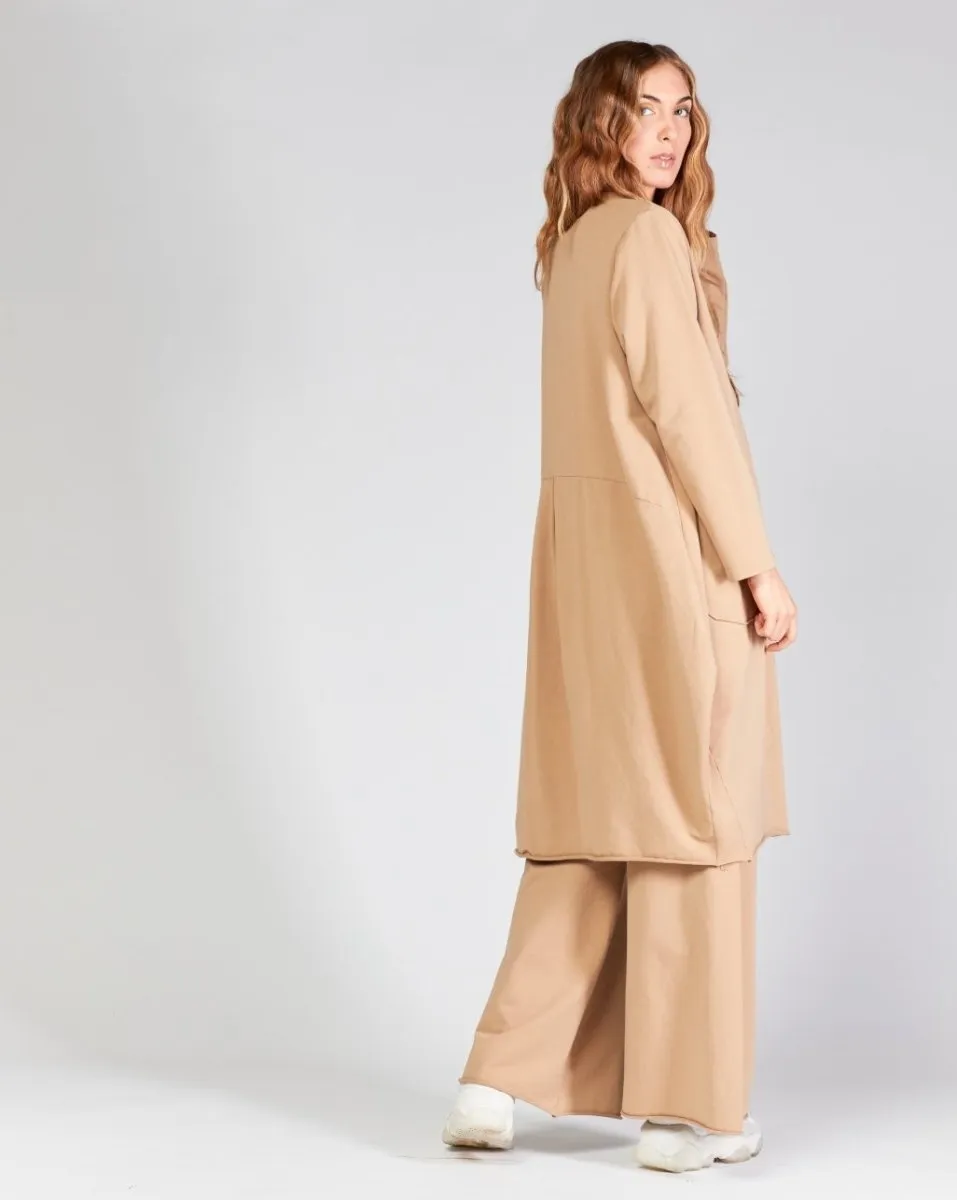 Oversize Pockets Cardigan