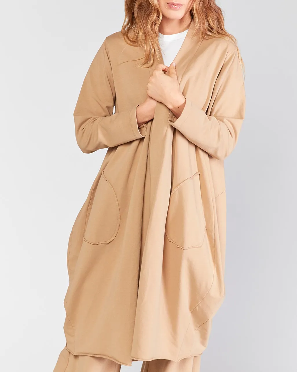 Oversize Pockets Cardigan