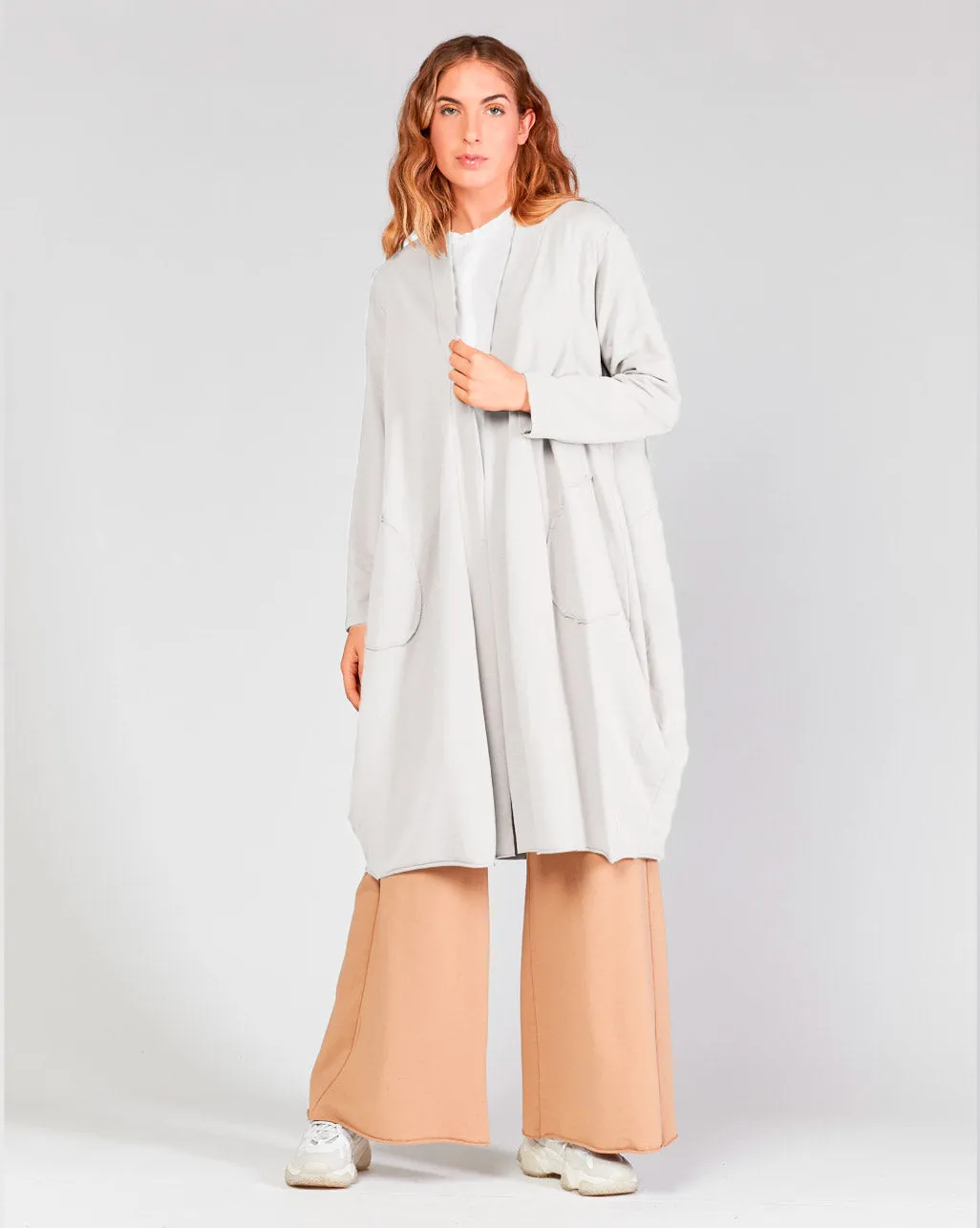 Oversize Pockets Cardigan