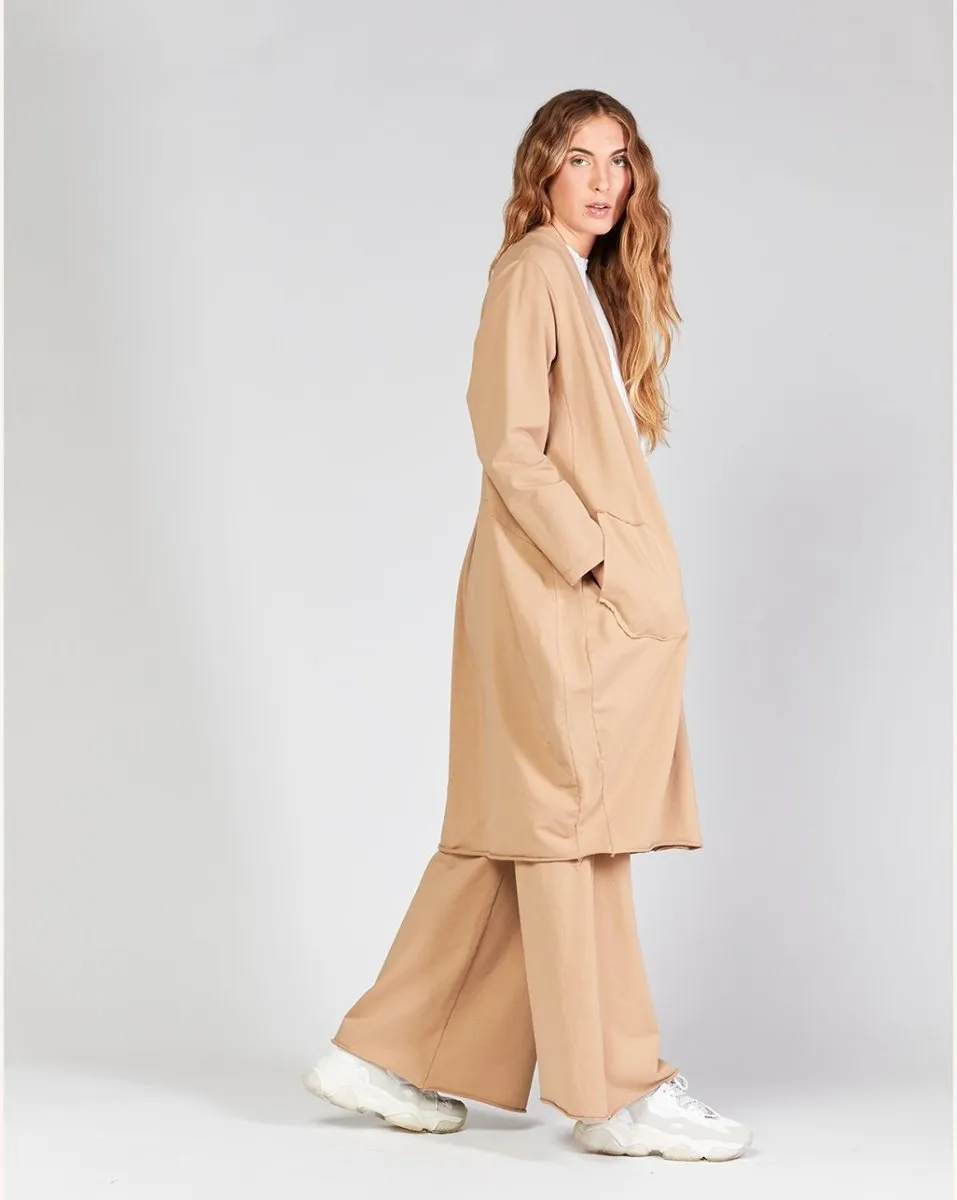 Oversize Pockets Cardigan