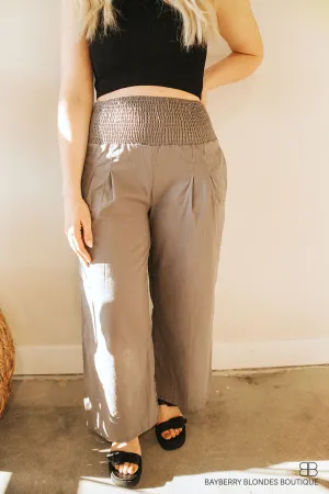 Palazzo Pants-Grey