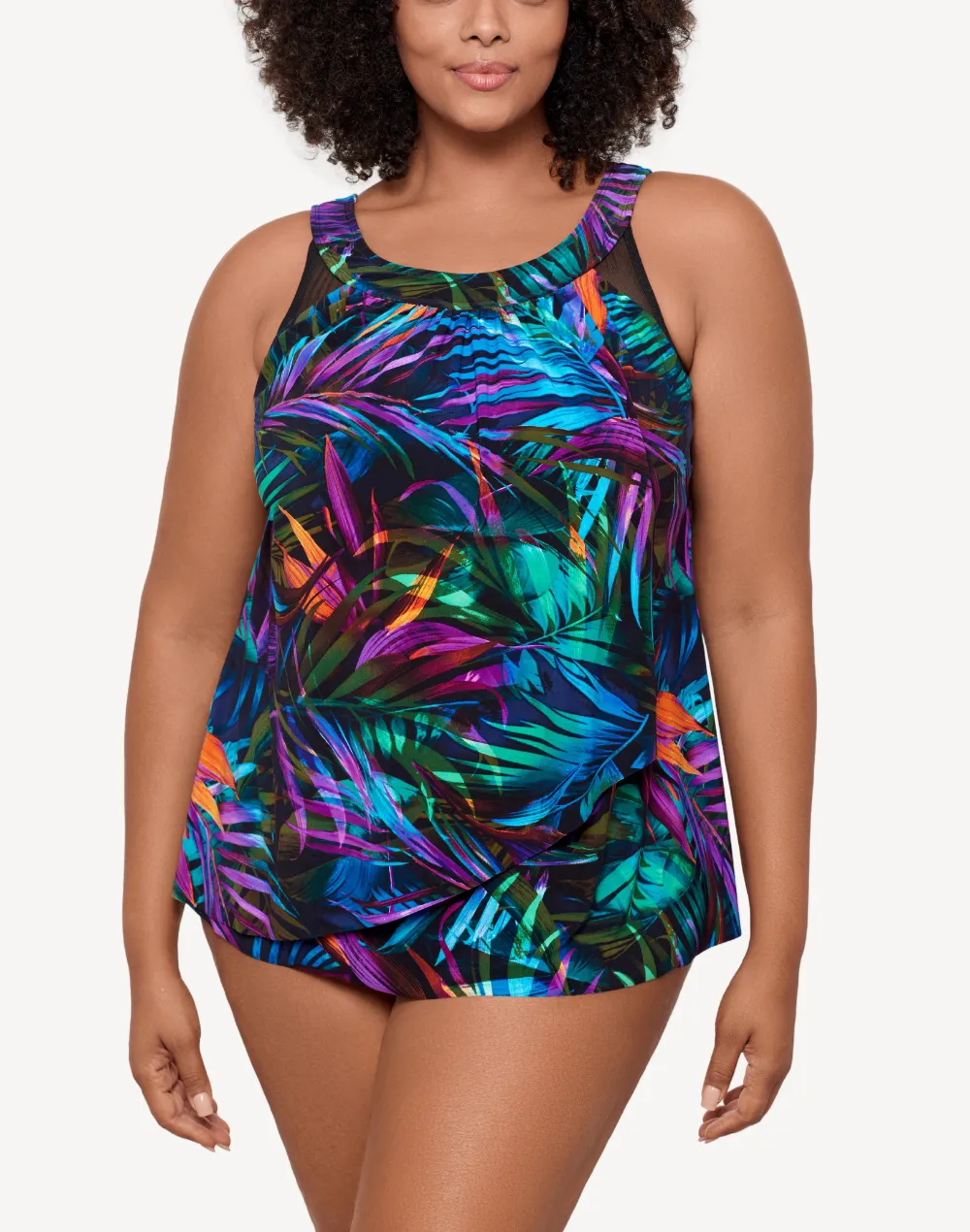 Palma Paradiso Plus Size Ursula Tankini Top