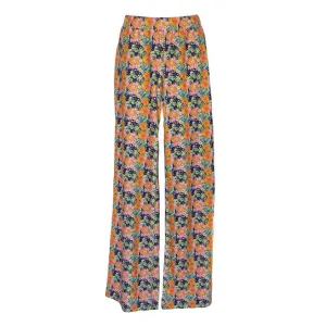 Park Avenue Palazzo Pants in Ditsy Monet Medley Aubergine