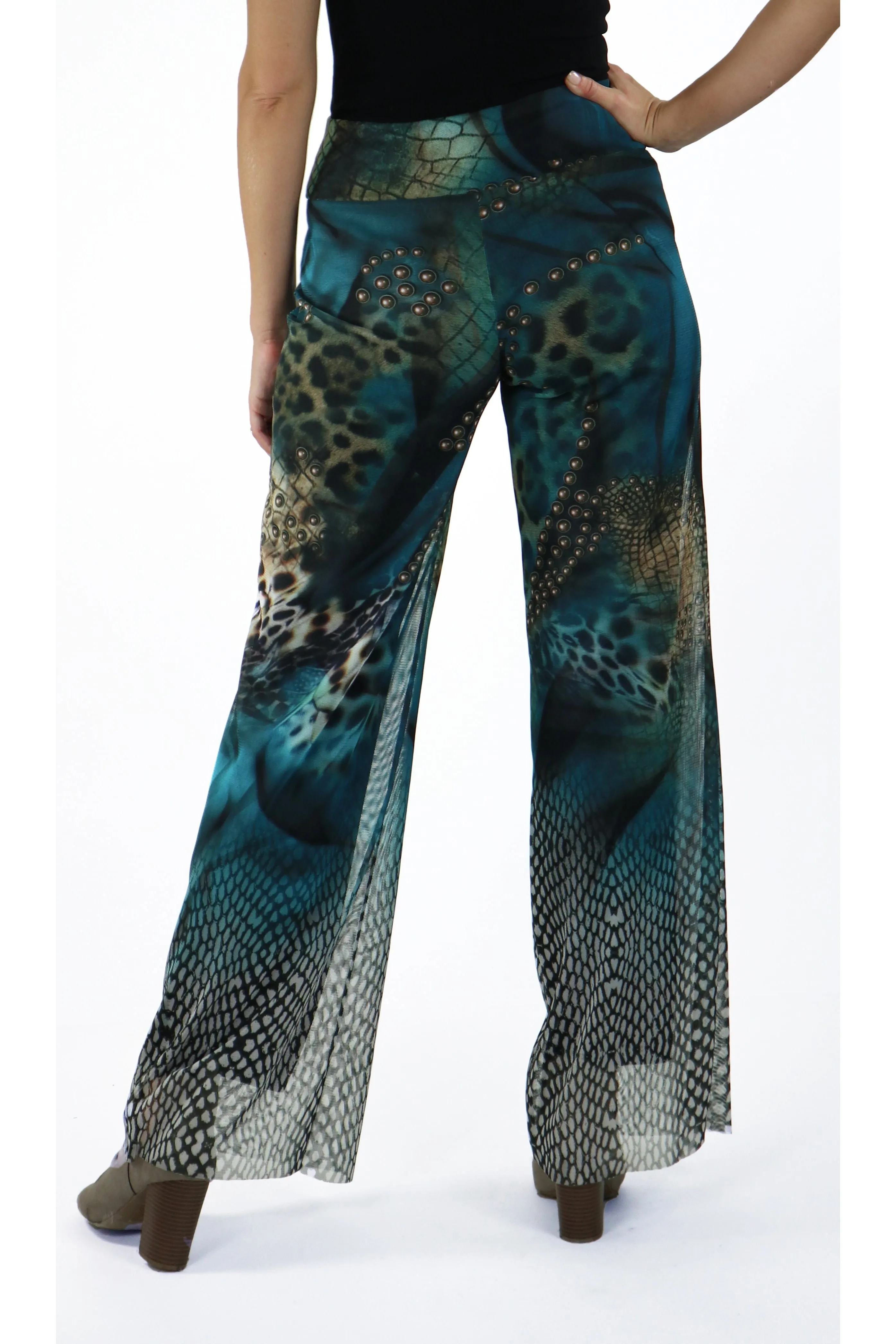 PEARL Long Palazzo Pants