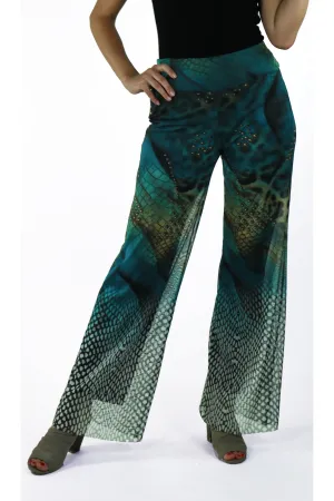 PEARL Long Palazzo Pants