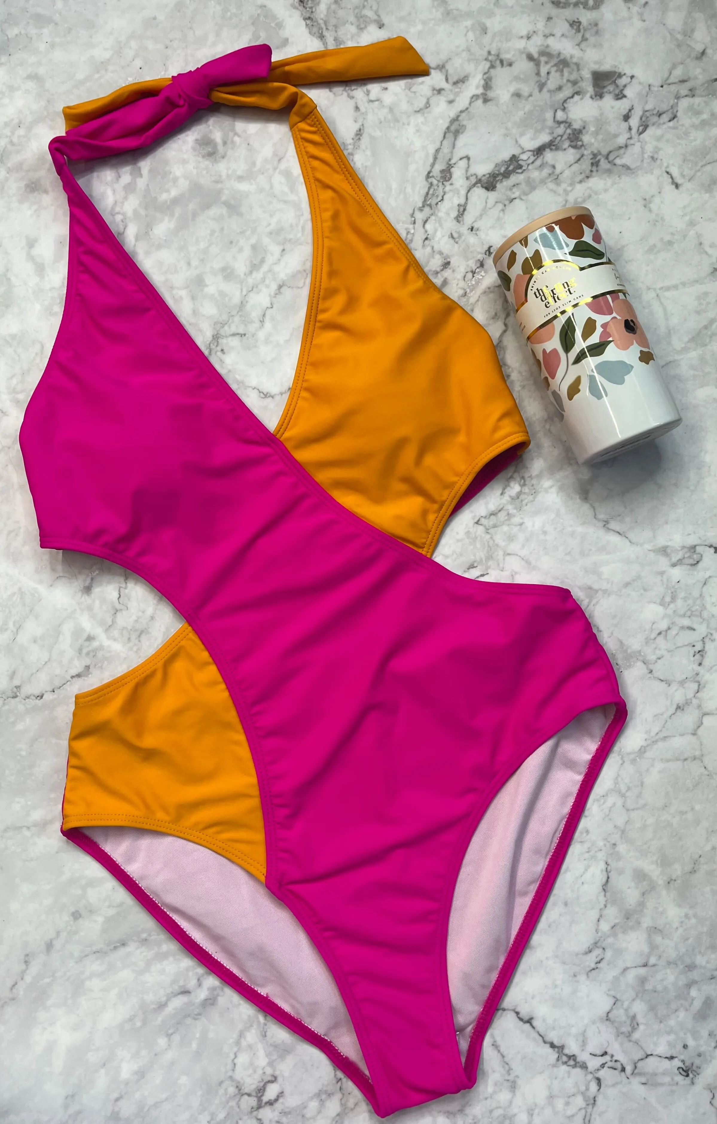 Pink   Orange Mix It Up Swim