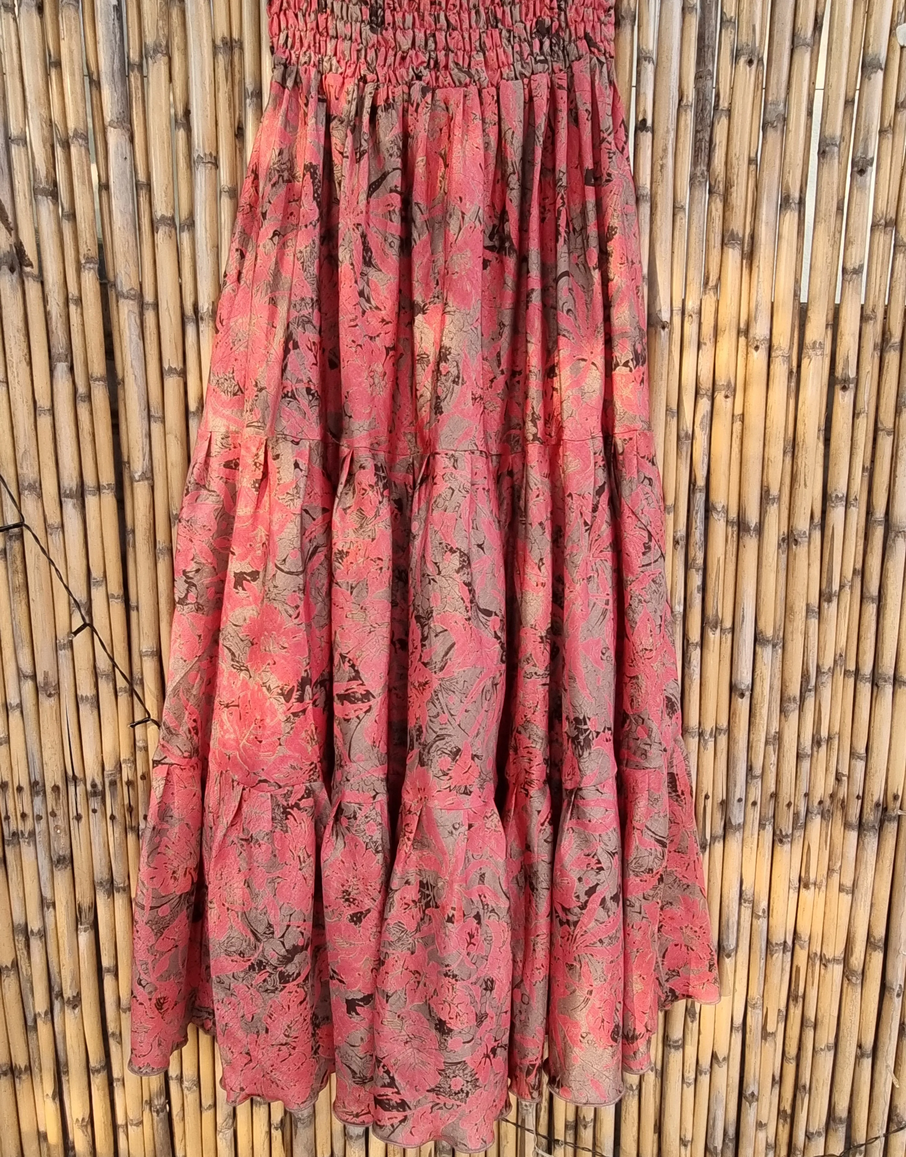 Pixie Petal Silk Skirt