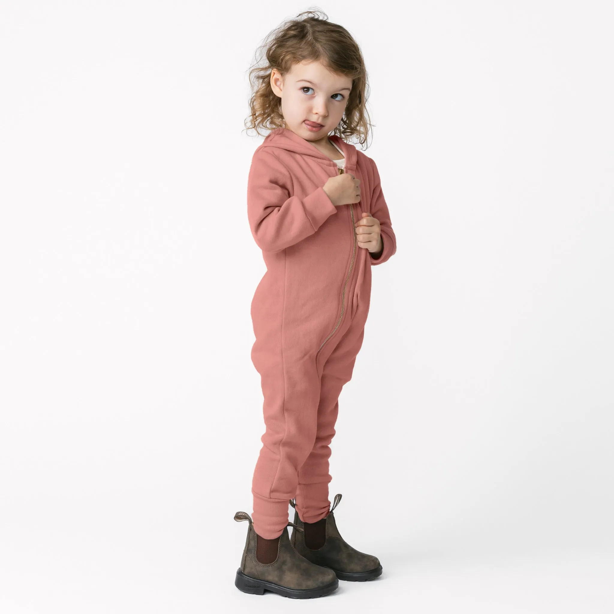 Plush Biker Romper