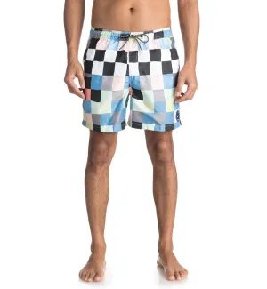 Quiksilver Resin Check Volley 15 Swim Shorts