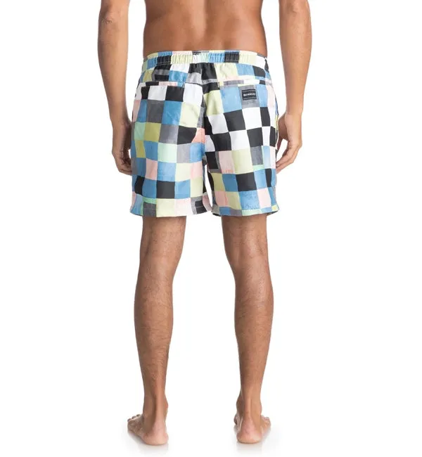 Quiksilver Resin Check Volley 15 Swim Shorts