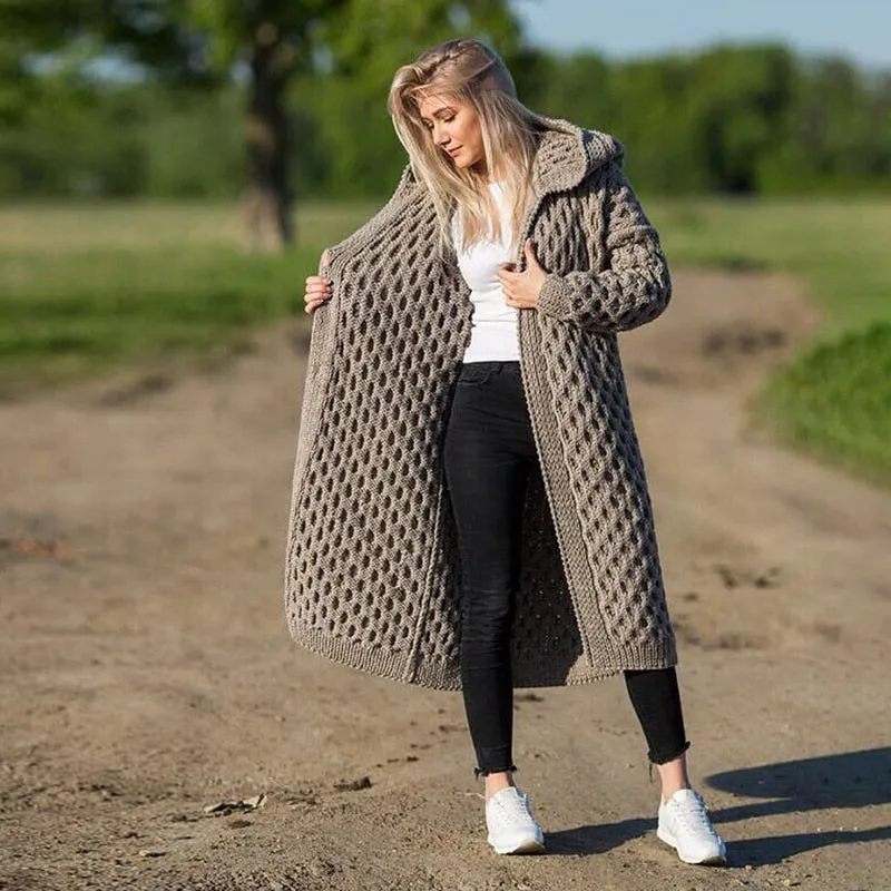 "Ms. OVERstood" Cardigan Overcoat - 6 Color Options