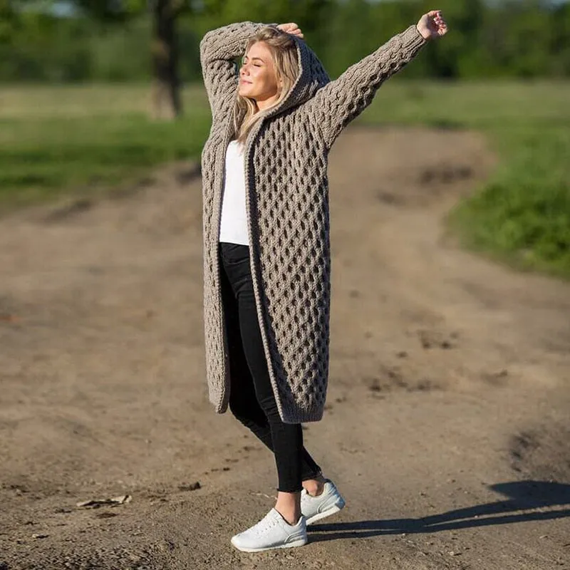 "Ms. OVERstood" Cardigan Overcoat - 6 Color Options