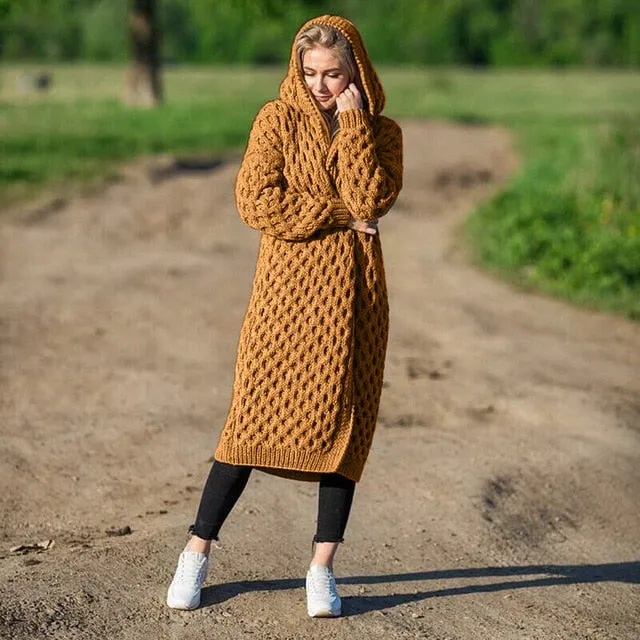 "Ms. OVERstood" Cardigan Overcoat - 6 Color Options