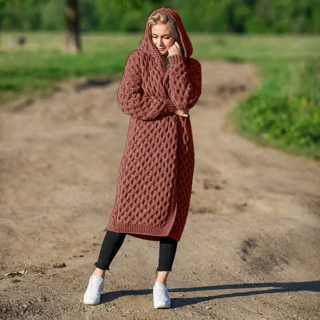 "Ms. OVERstood" Cardigan Overcoat - 6 Color Options