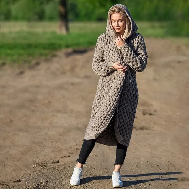 "Ms. OVERstood" Cardigan Overcoat - 6 Color Options