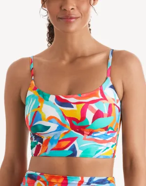 Radiant Floral Ellis Midkini Top