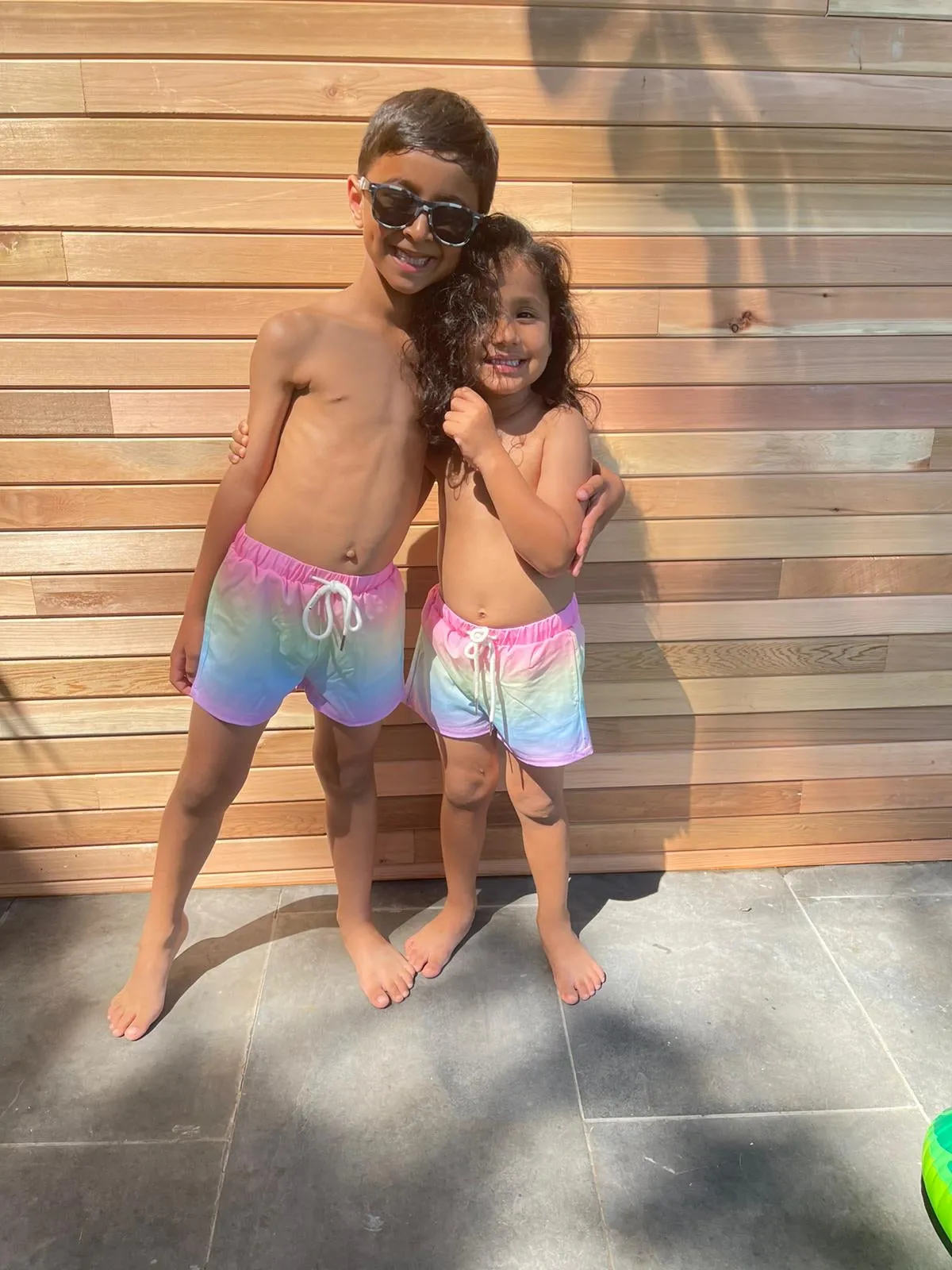 RAINBOW swim shorts - CHILD
