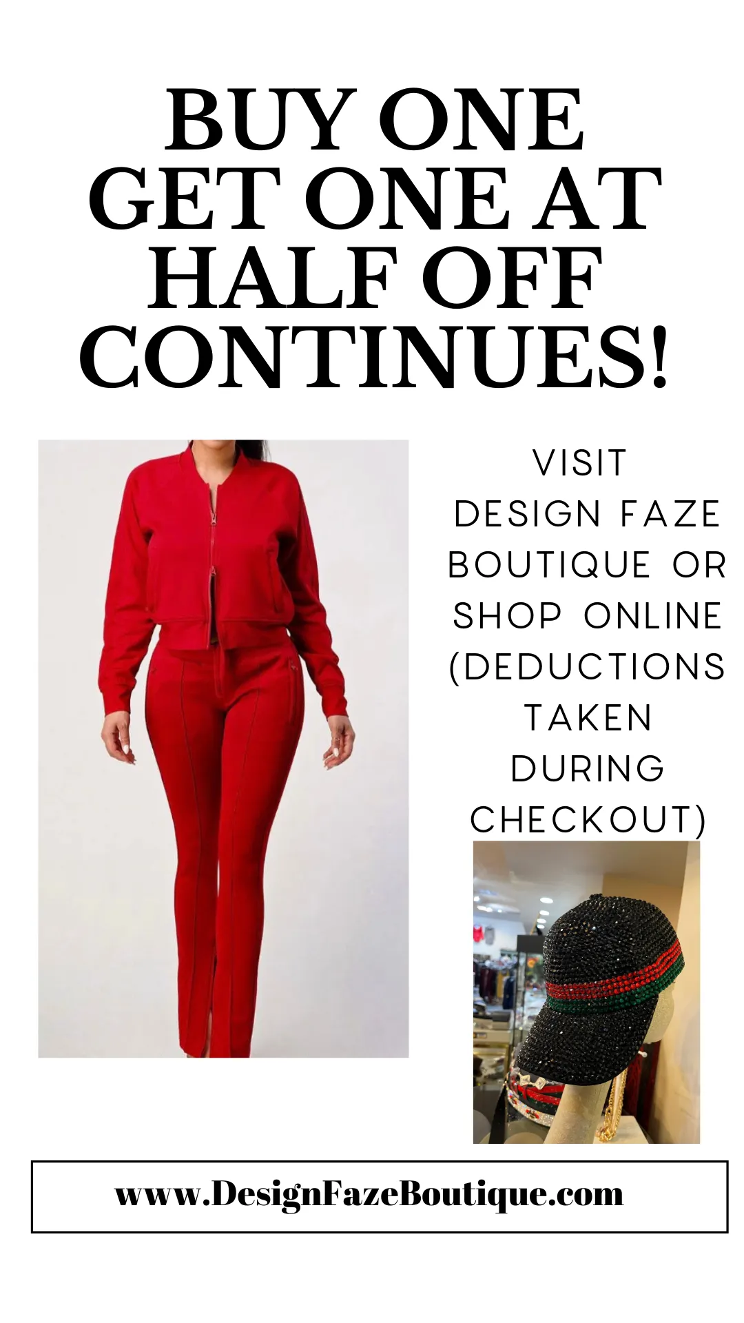 Red 2pc Set