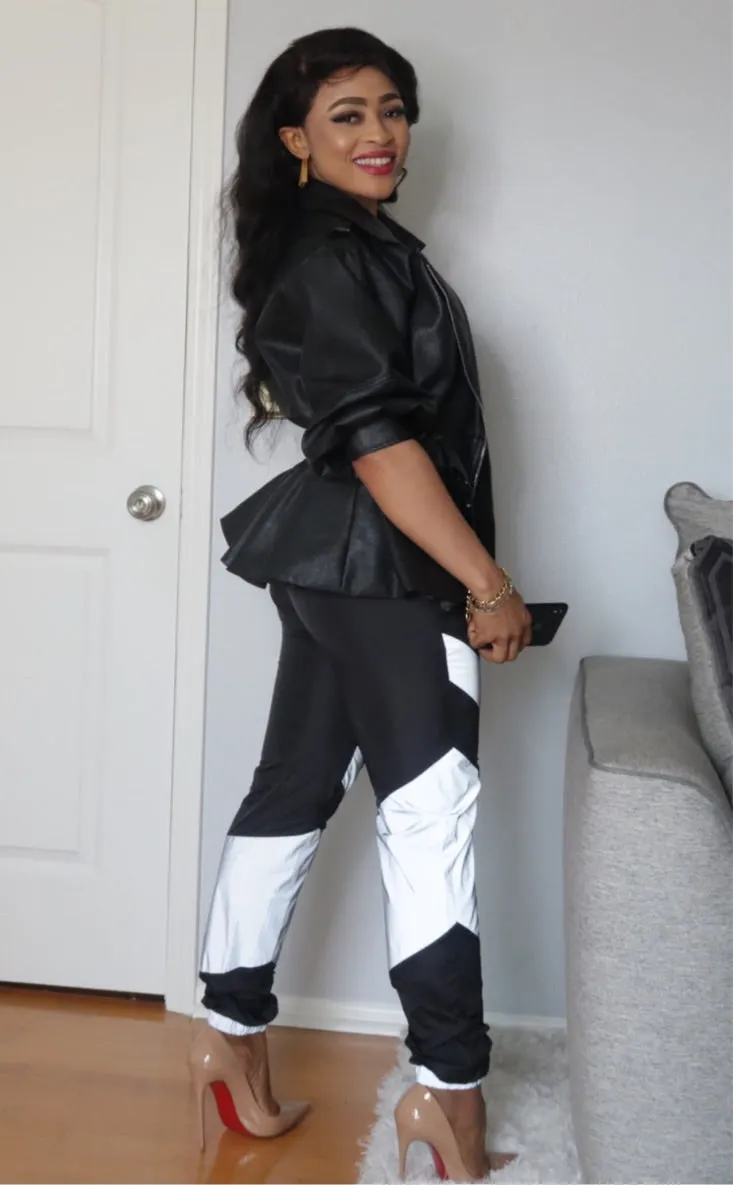 Reflective Pants Set HOEA2968A