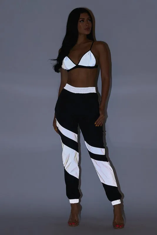 Reflective Pants Set HOEA2968A