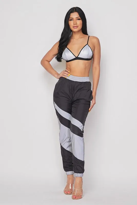 Reflective Pants Set HOEA2968A