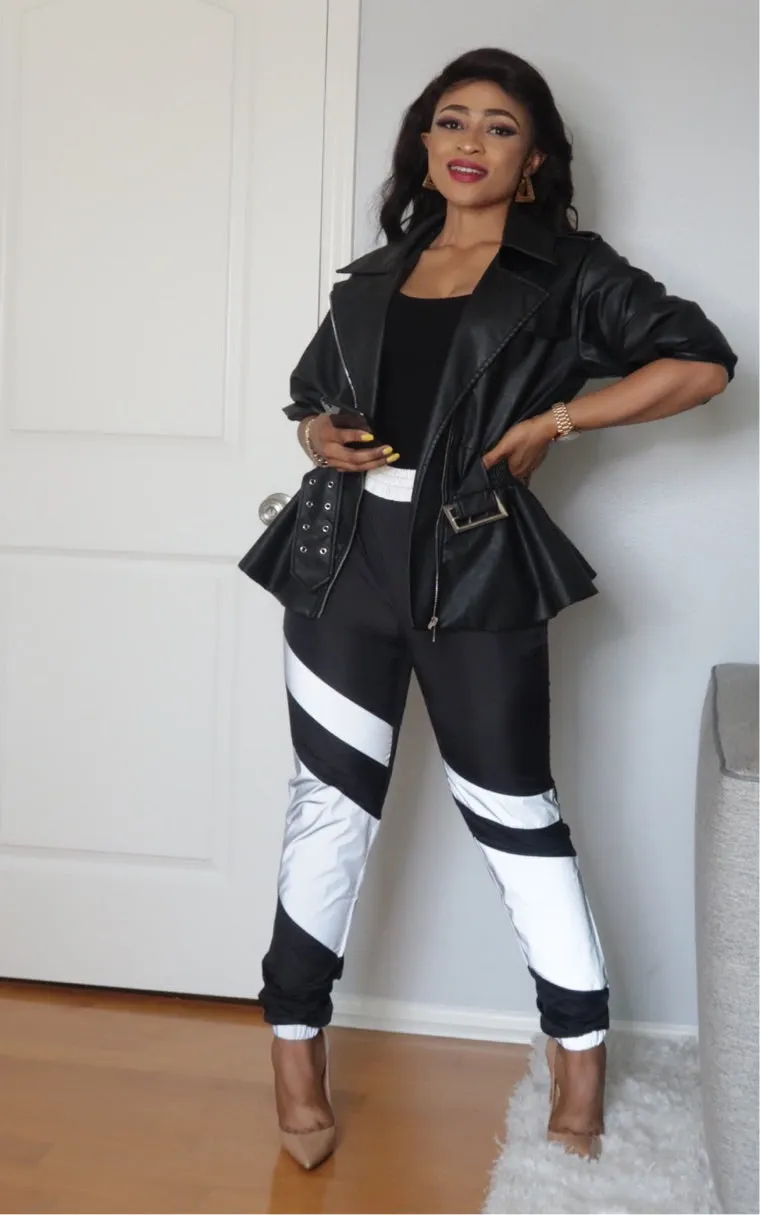 Reflective Pants Set HOEA2968A