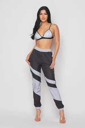 Reflective Pants Set HOEA2968A