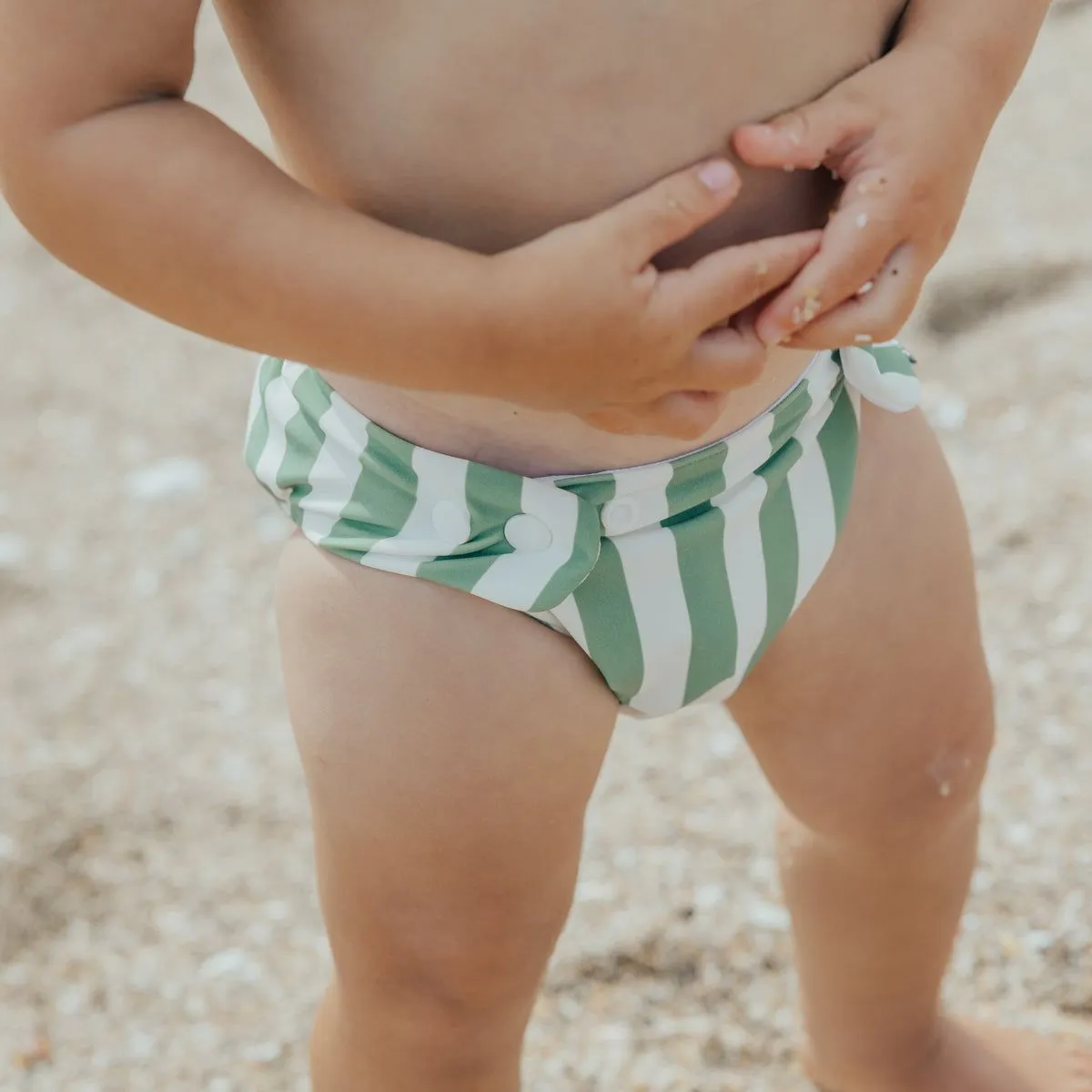 Reusable Swim Nappy Coastal Stripe