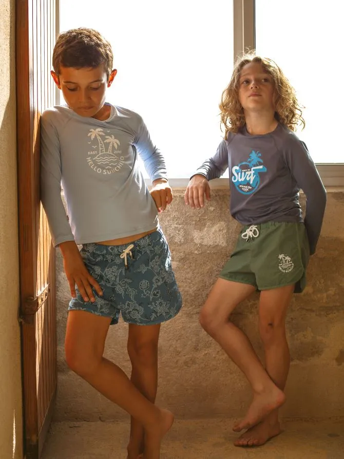 Saco Surf Anti-UV Shirt In Storm