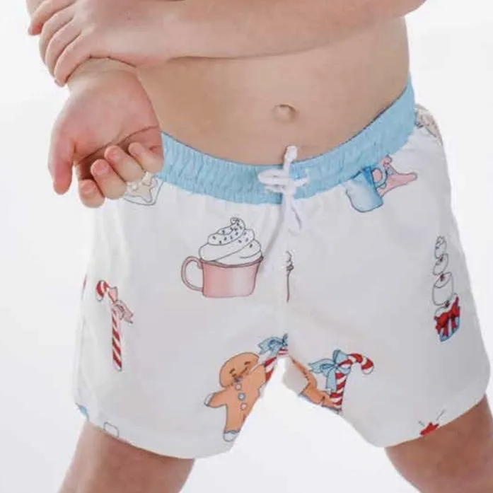 SAL & PIMENTA - Hot Chocolate Swim Shorts