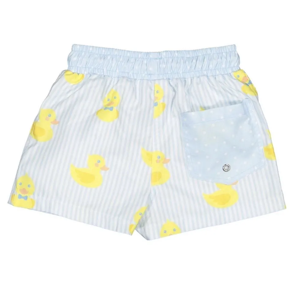 SAL & PIMENTA - Pretty Duckling Swim Shorts - Blue