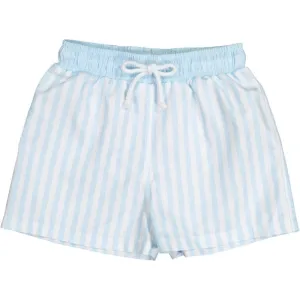 SAL & PIMENTA - Sailor Stripe Swim Shorts - Blue
