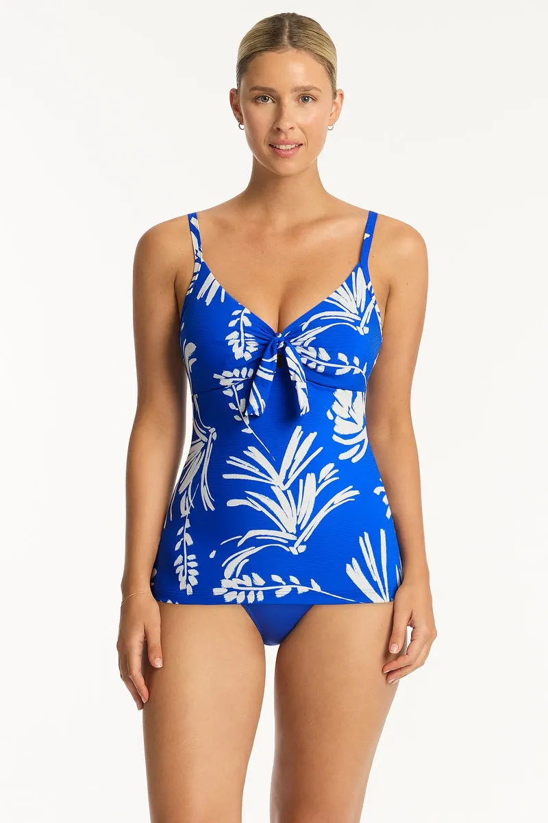 Sea Level Tradewind Tie Front DD/E Tankini