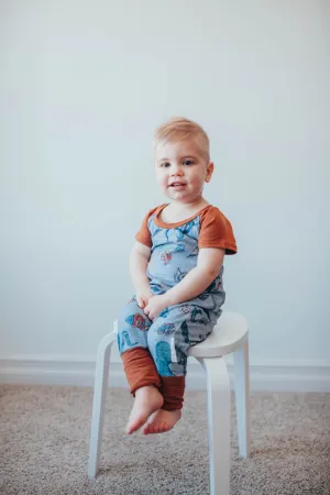 Sea Life Short Sleeve Romper