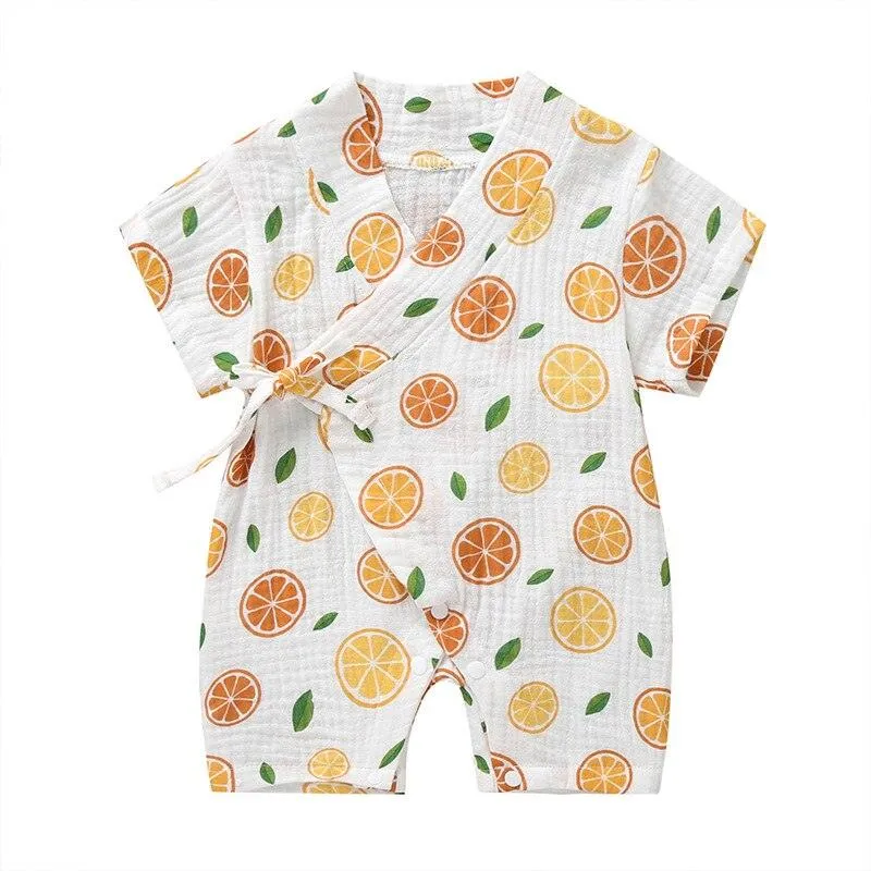 Short Sleeve Baby Kimono