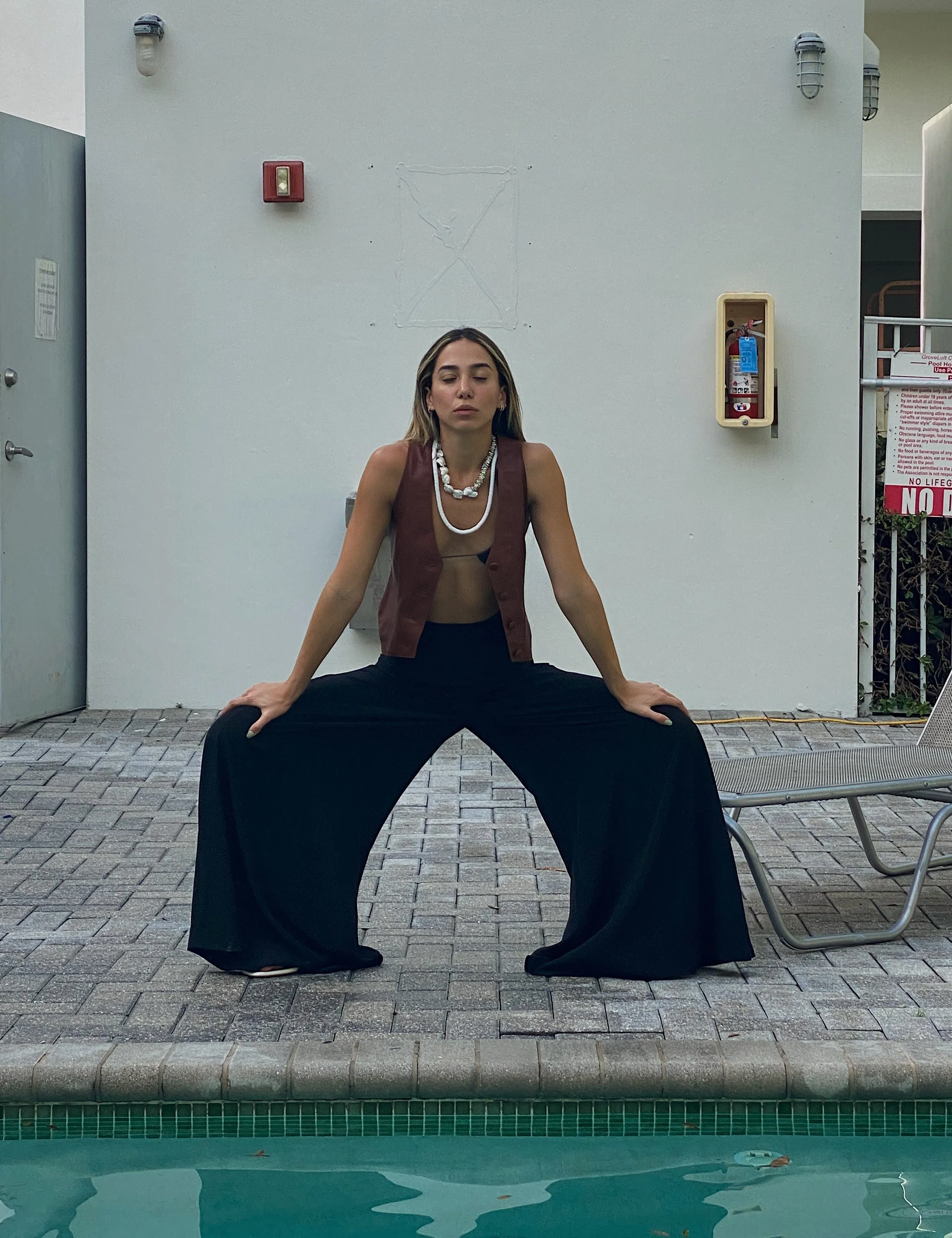 Silk Palazzo Pants
