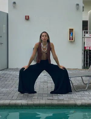 Silk Palazzo Pants