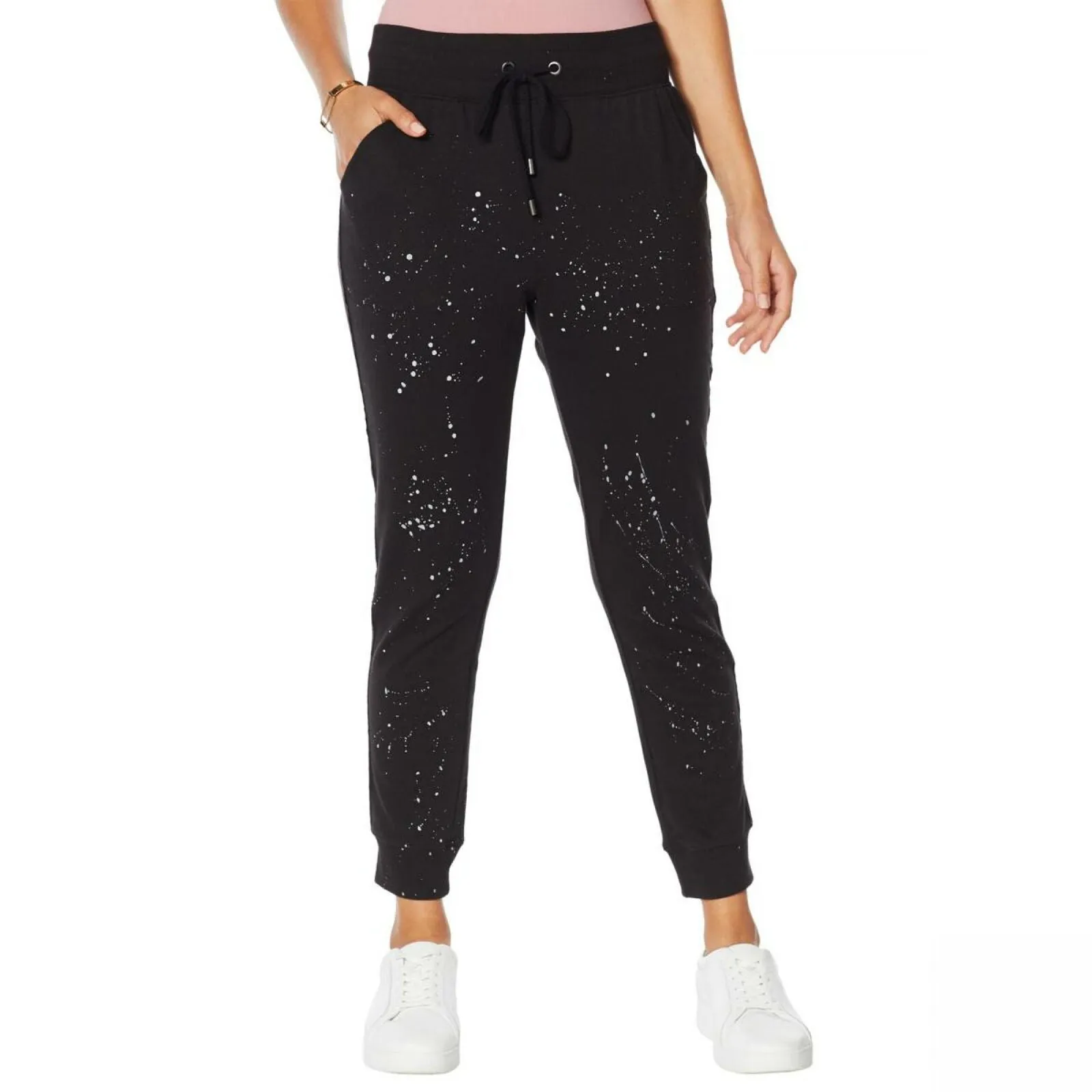 Skinnygirl Women's French Terry Jogger Pants