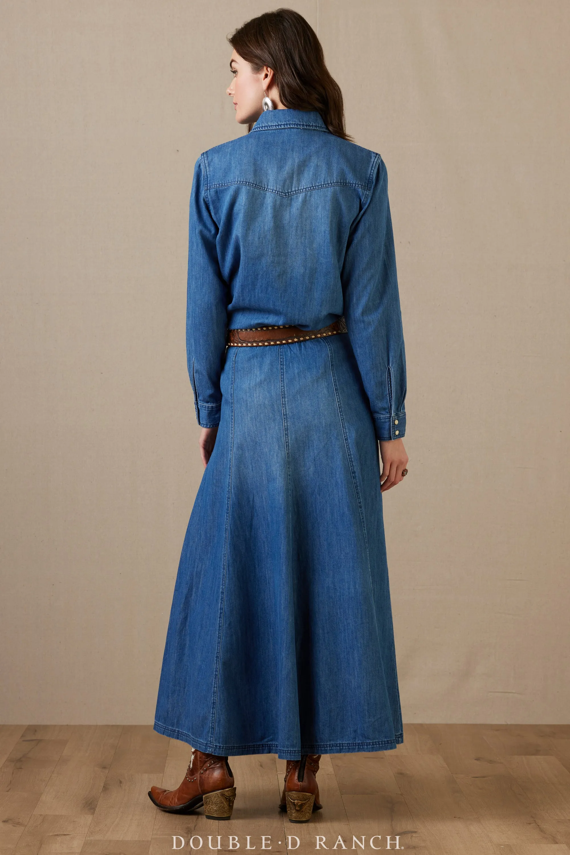 Skirt, Indigo Trails