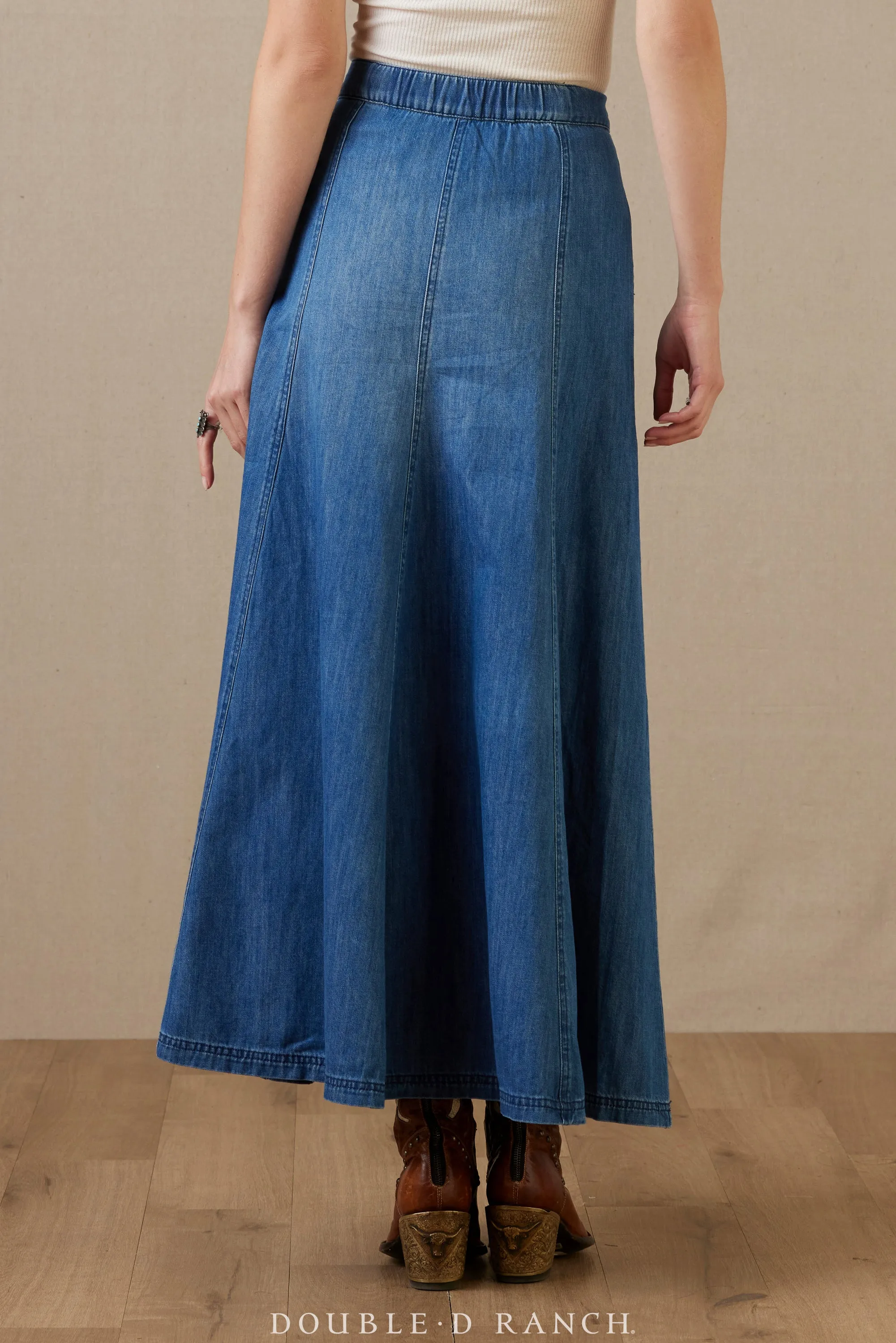 Skirt, Indigo Trails