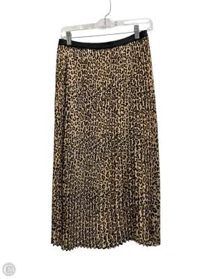 Skirt Maxi By Clothes Mentor In Animal Print, Size: M