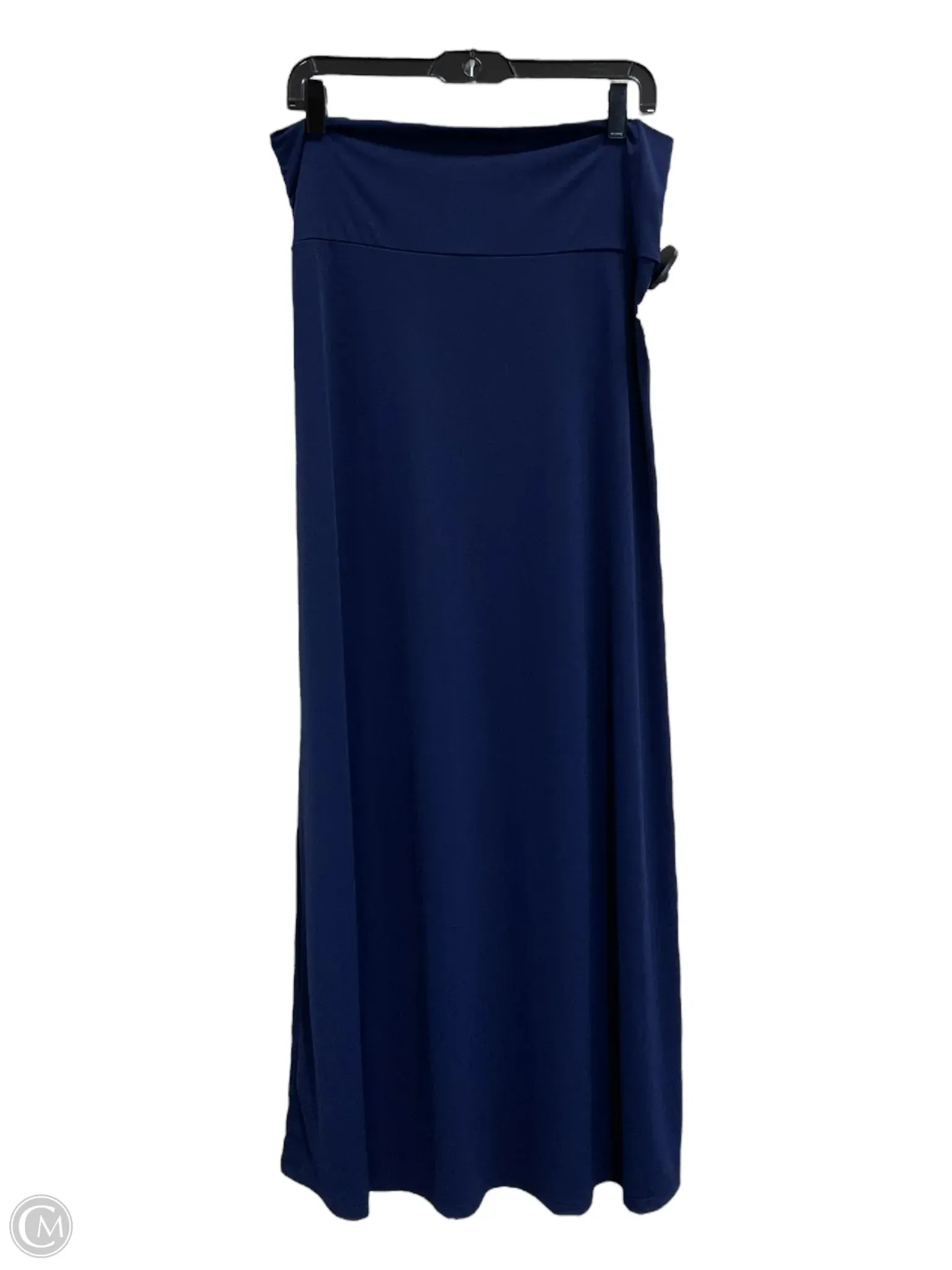 Skirt Maxi By Clothes Mentor In Navy, Size: M
